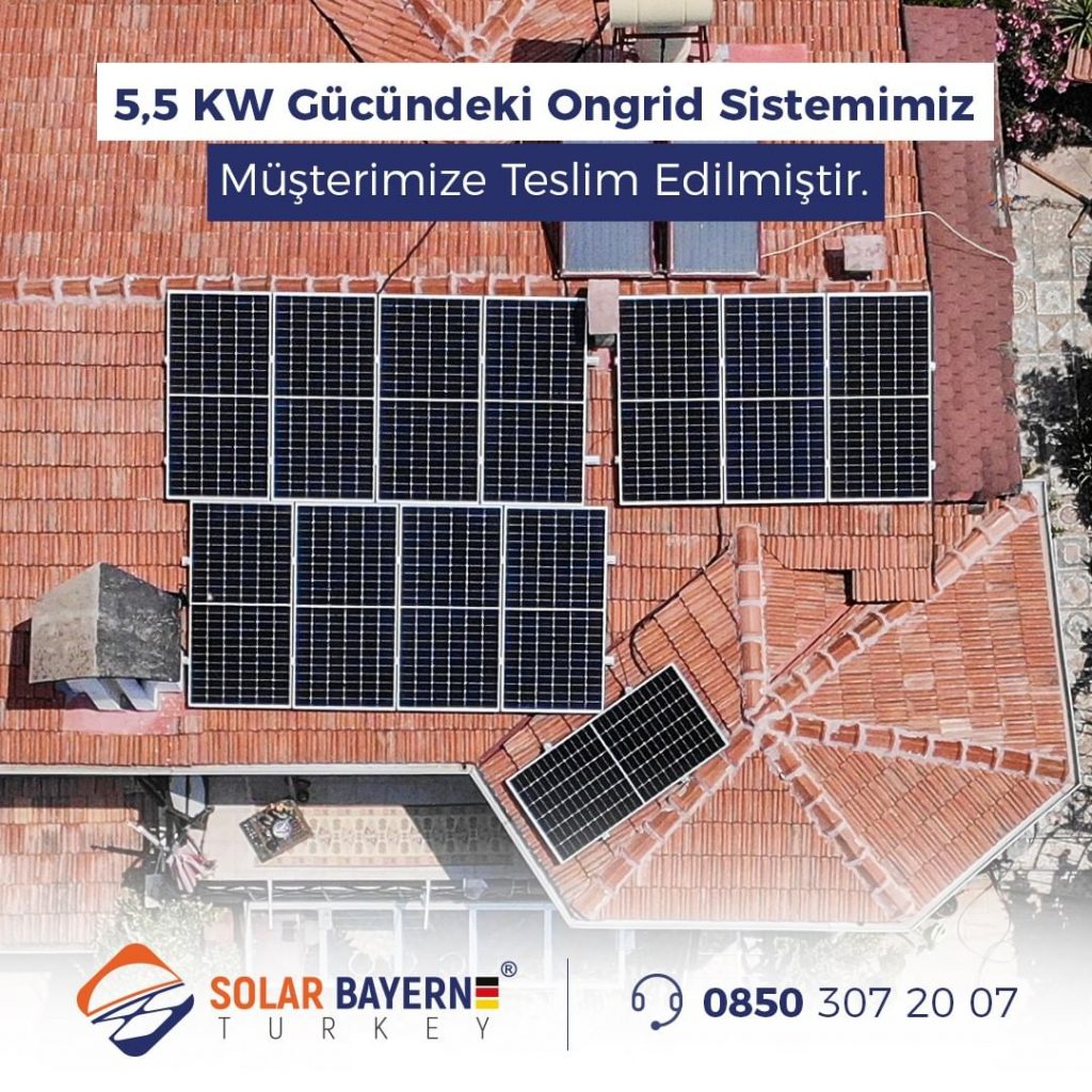 Alanya Solar Enerji Sistemleri G Ne Ten Elektrik Retin